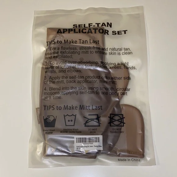 CeleCily Self Tanning Mitt Applicator - Self Tanner Mitt 4 in 1 Set - Picture 2 of 9